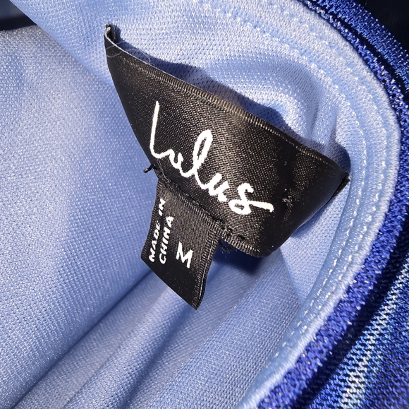 Lulu's Mock Neck Halter Dress - Picture 5 of 7